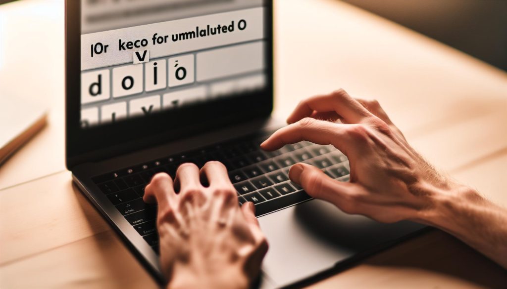 Přehlasované O klávesová zkratka: Německé Ö snadno