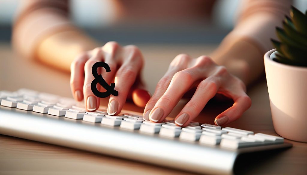 Jak napsat & na klávesnici – Ampersand rychle a snadno