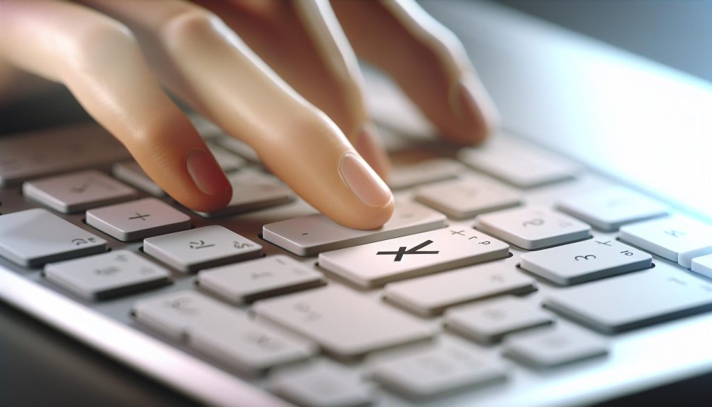 Jak napsat krát na klávesnici – Symbol × pro matematiku