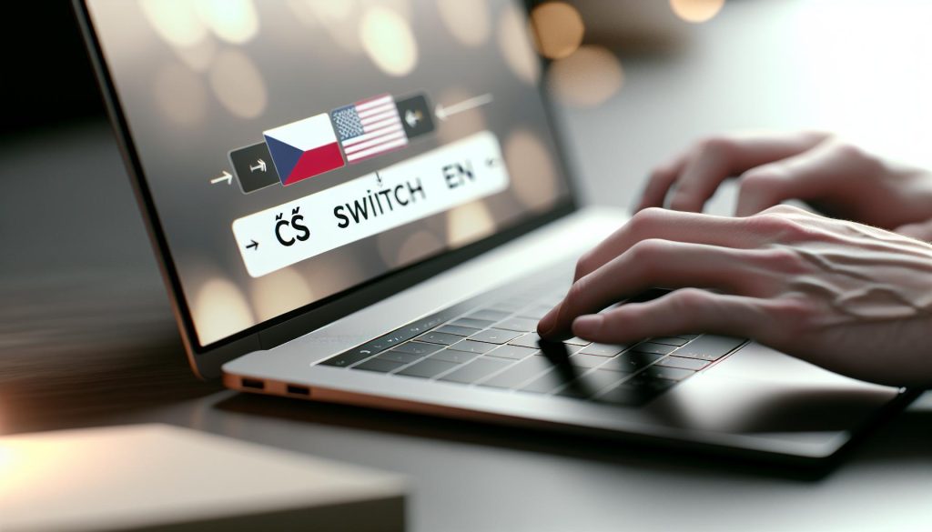 Klávesová zkratka změna klávesnice: Přepněte CS↔EN okamžitě