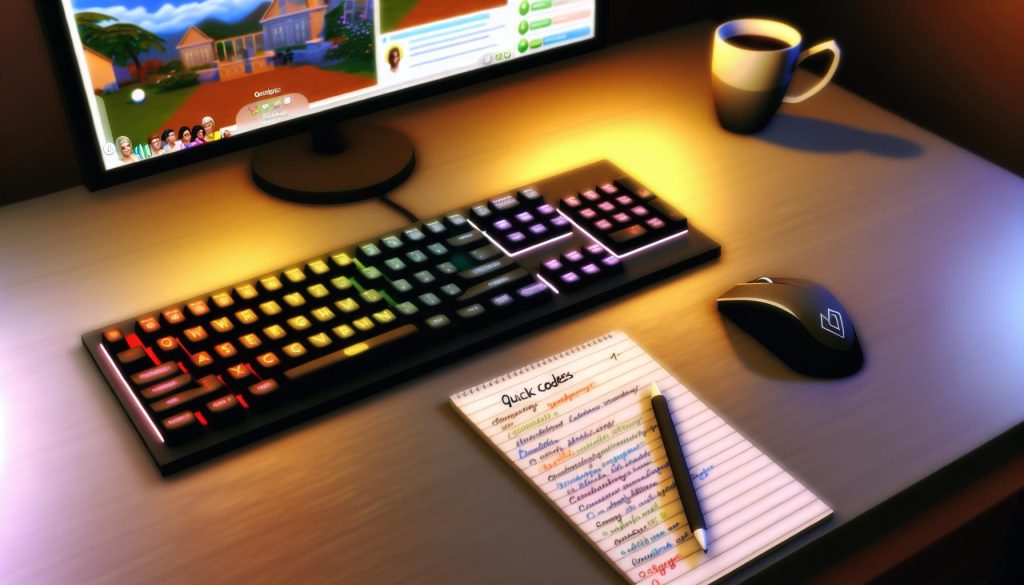 The Sims 4 klávesové zkratky: Herní triky a cheaty na jedno místo