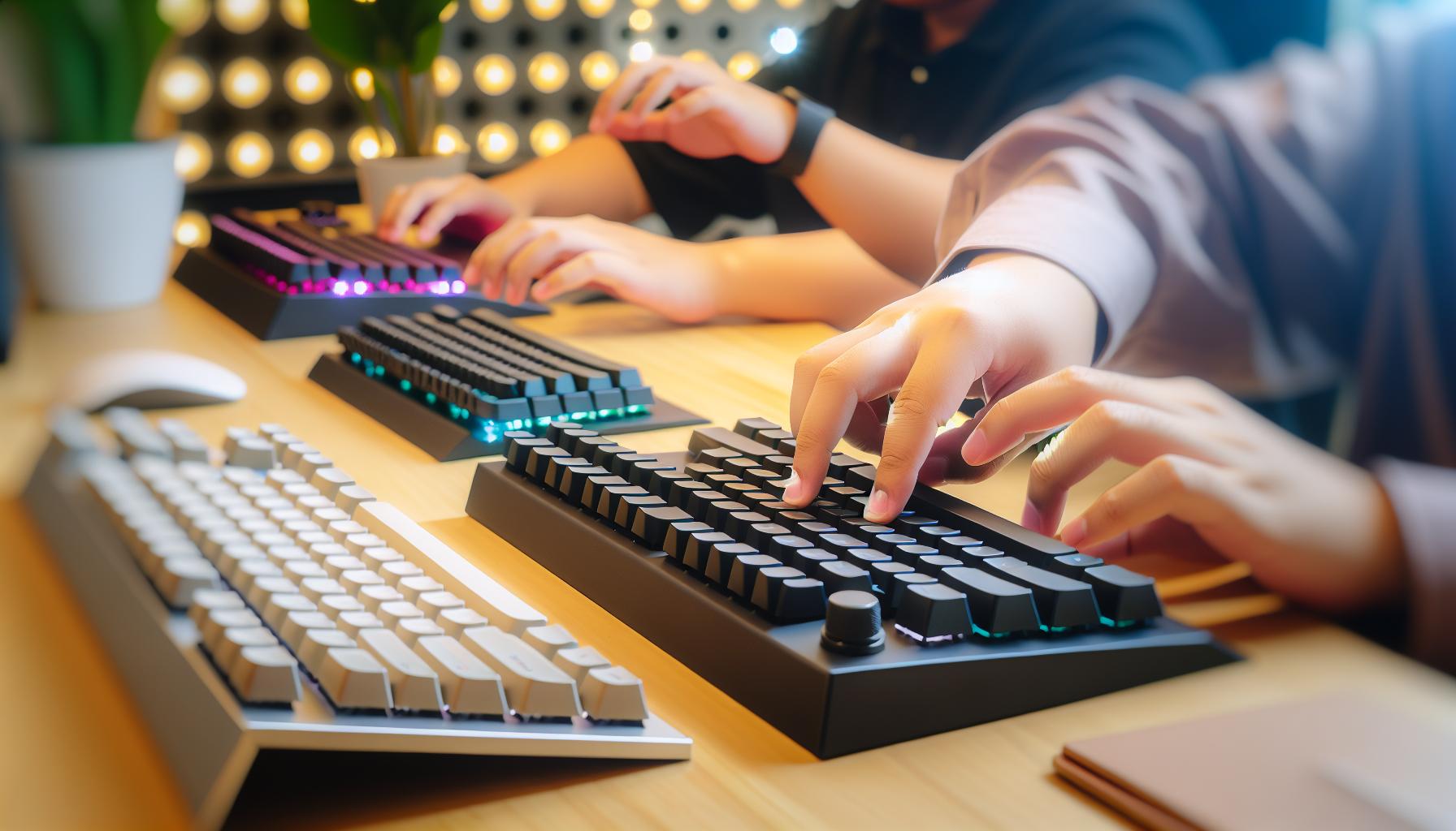 Jak upravit podsvícení na různých typech klávesnic