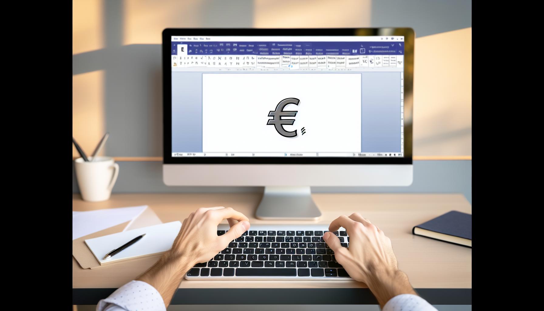 Jak použít klávesové zkratky pro euro v Microsoft Word