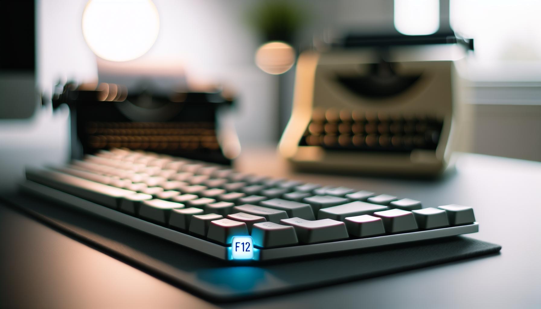 Co je klávesnice F12: Skrytý potenciál funkční klávesy 1 Co je klávesnice F12 a její historický kontext