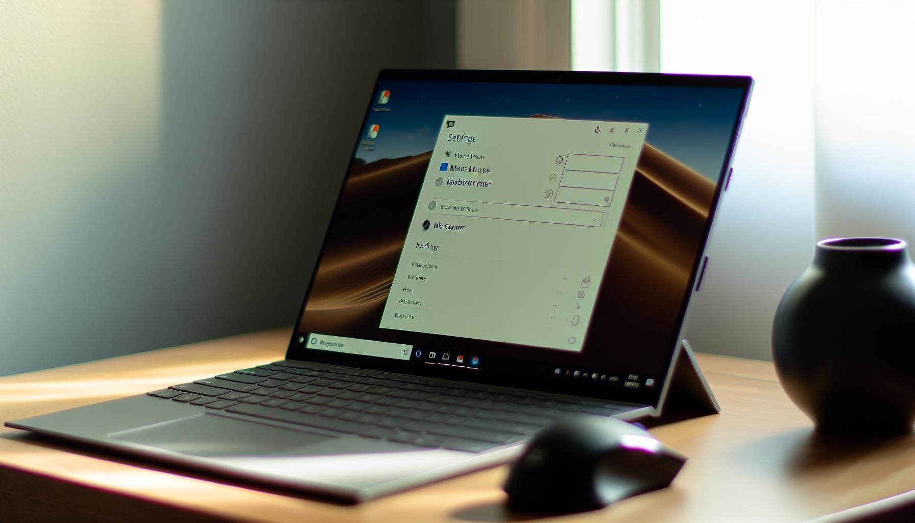 Kde najít Centrum myši a klávesnice ve Windows
