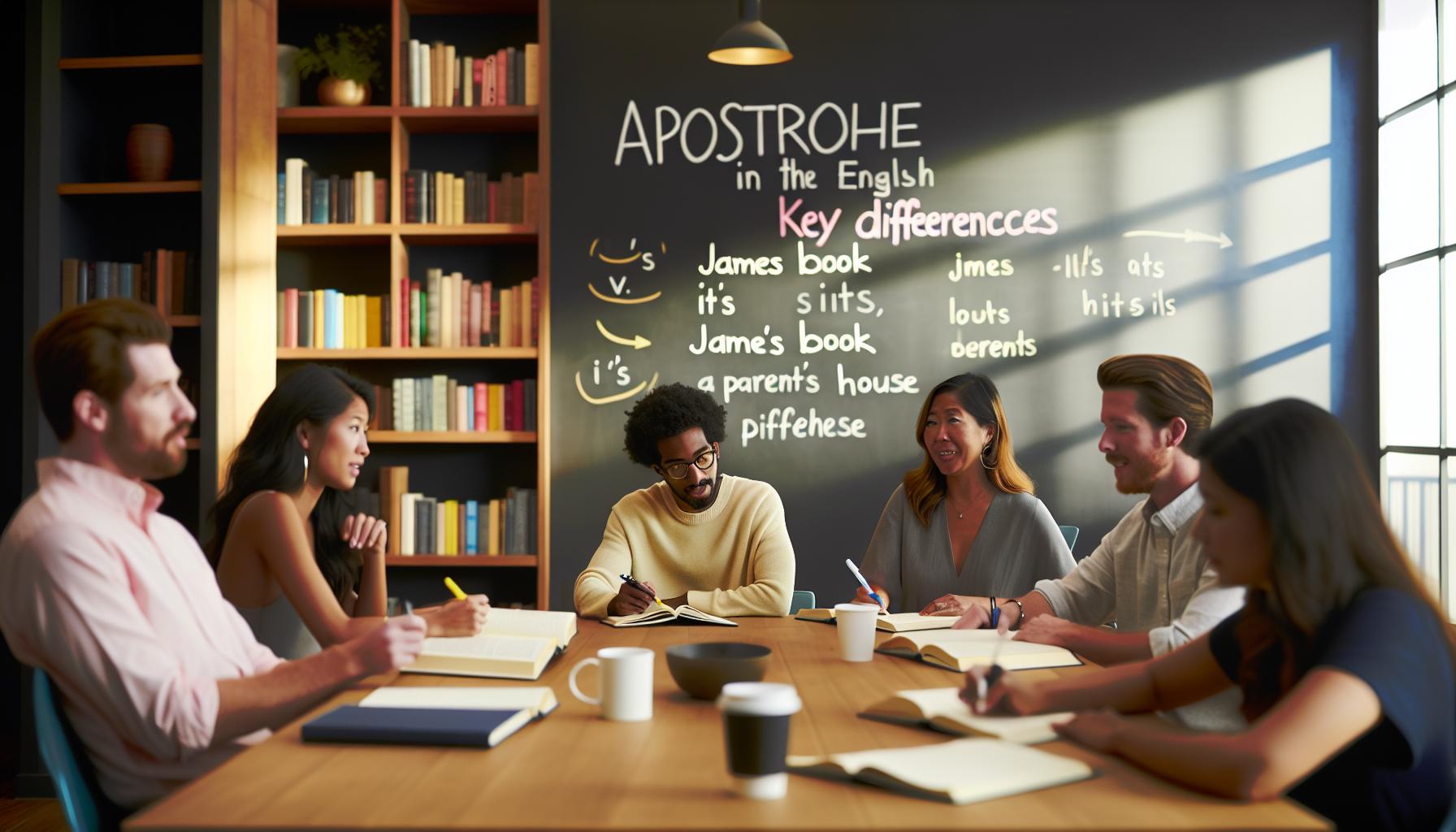 Apostrof v anglickém jazyce: Klíčové rozdíly