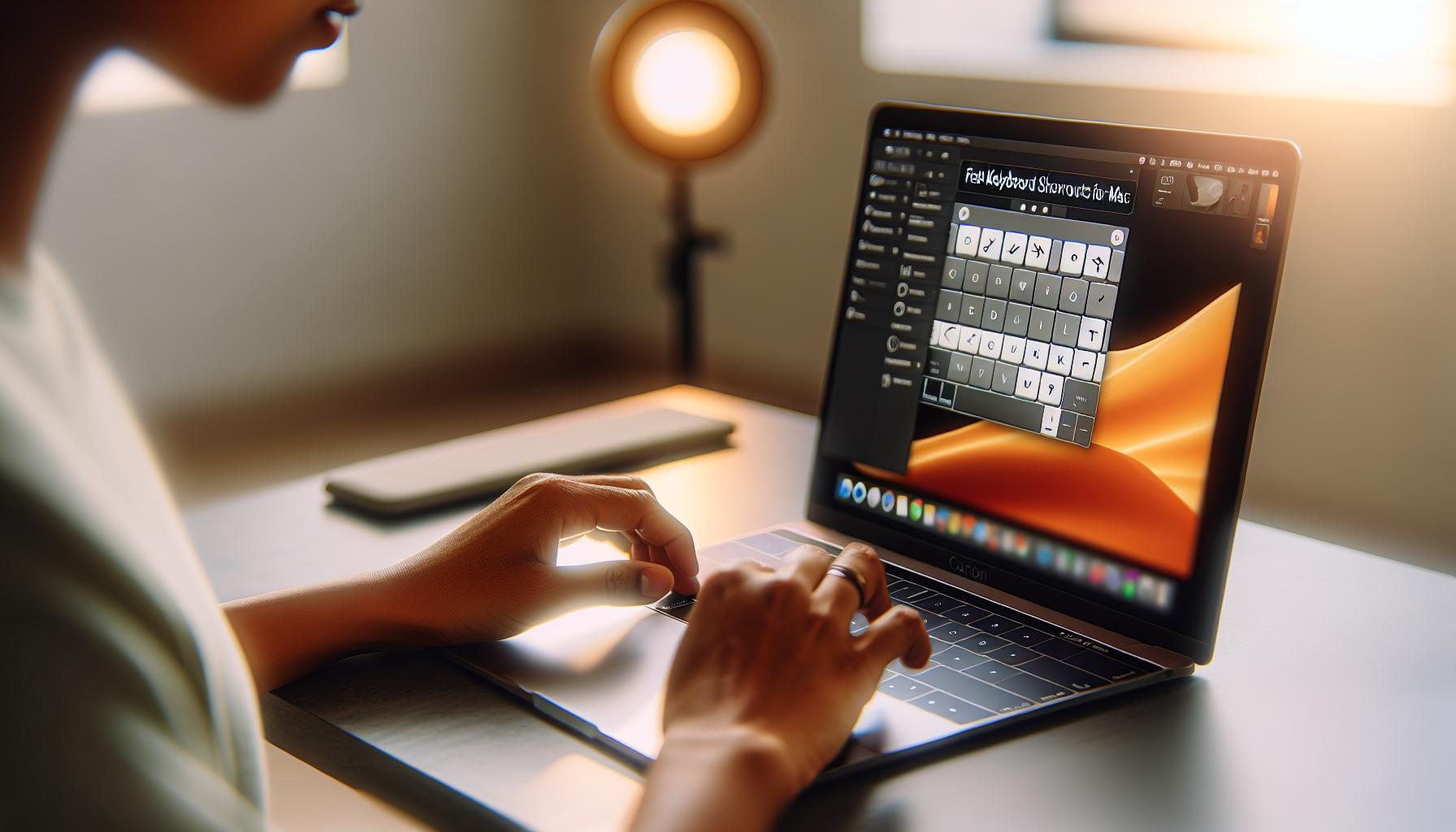 Rychlé klávesové zkratky pro Mac