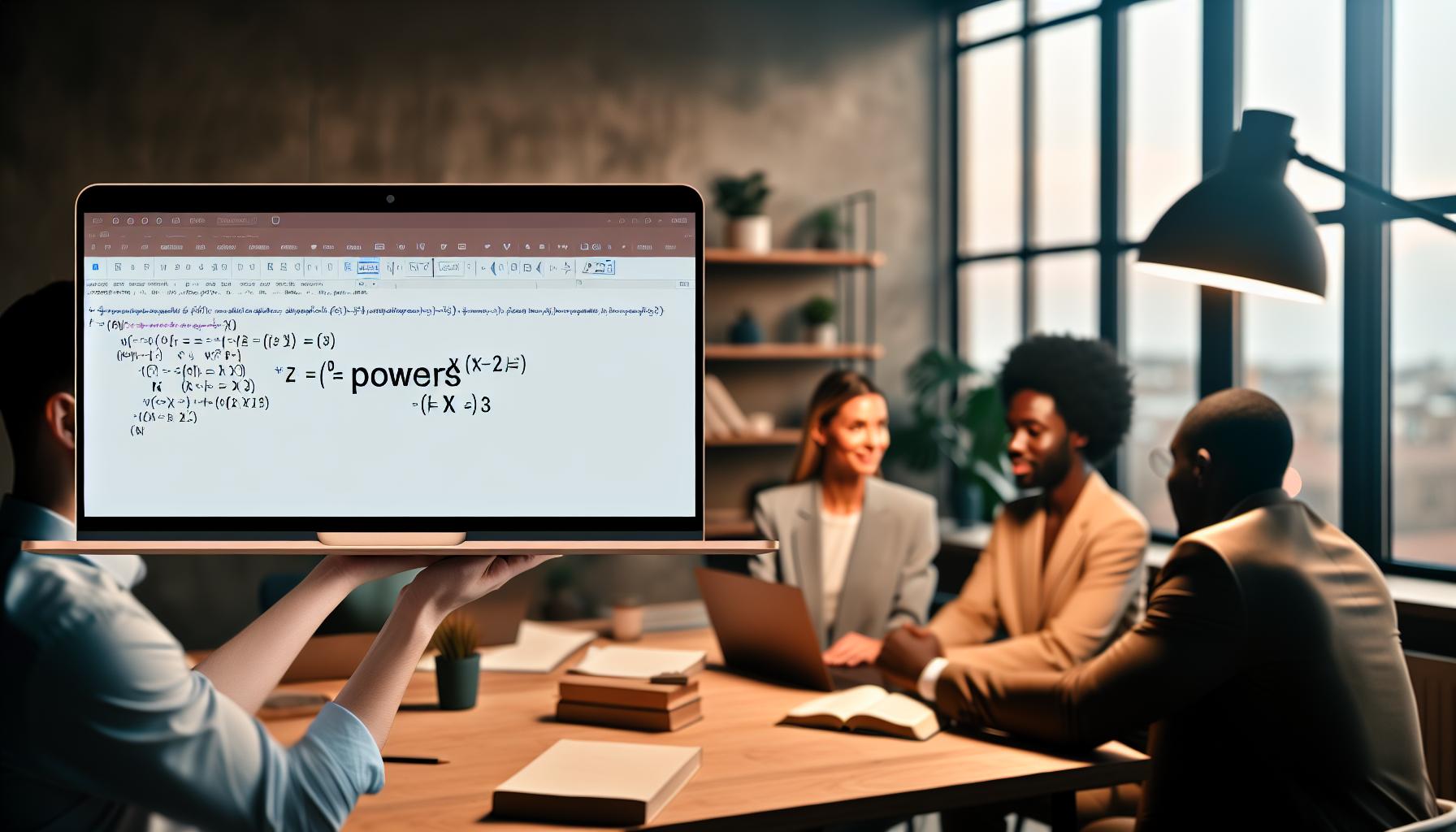 Použití mocnin v textových dokumentech