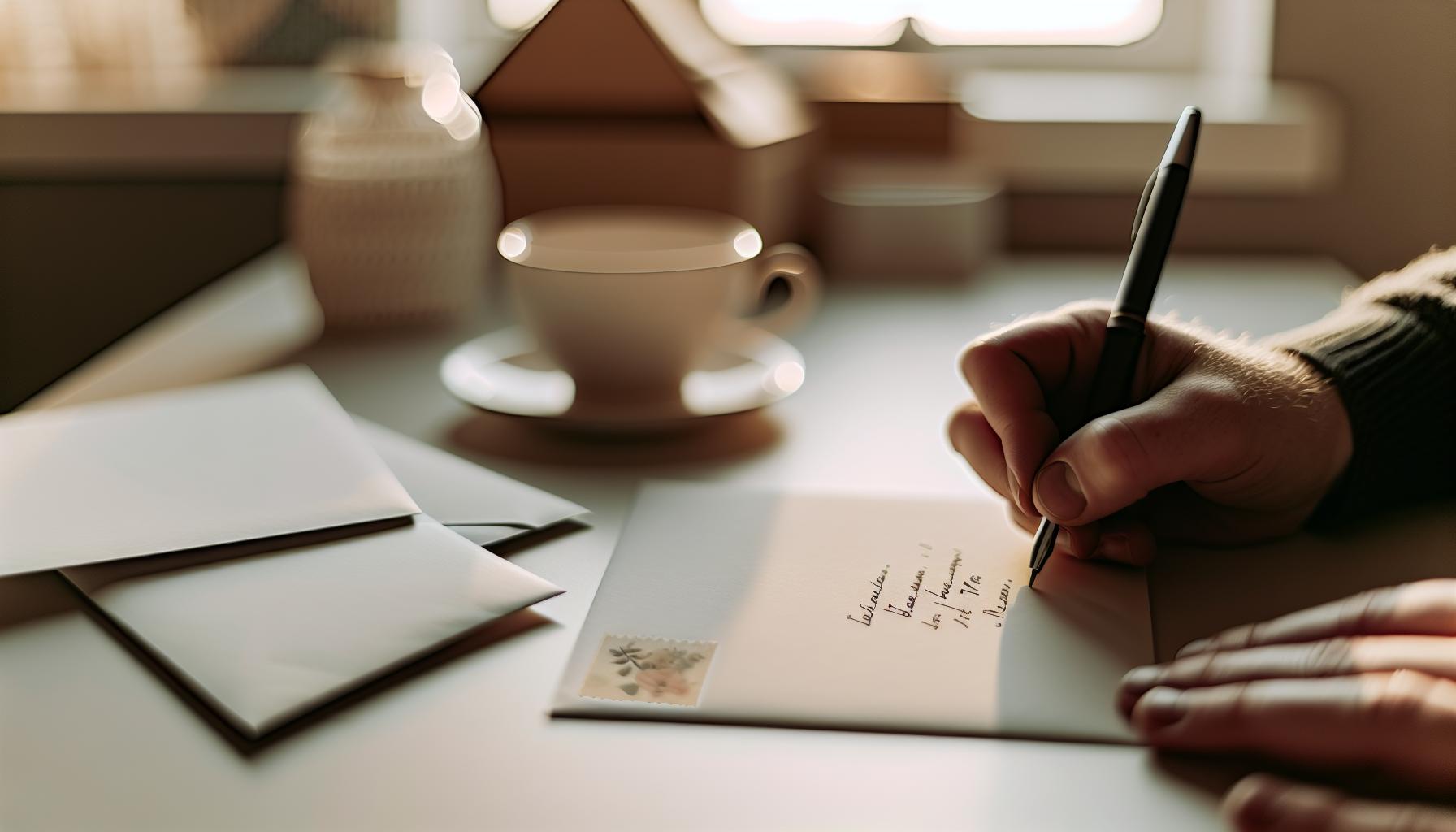 Jak napsat adresu na obálku krok za krokem