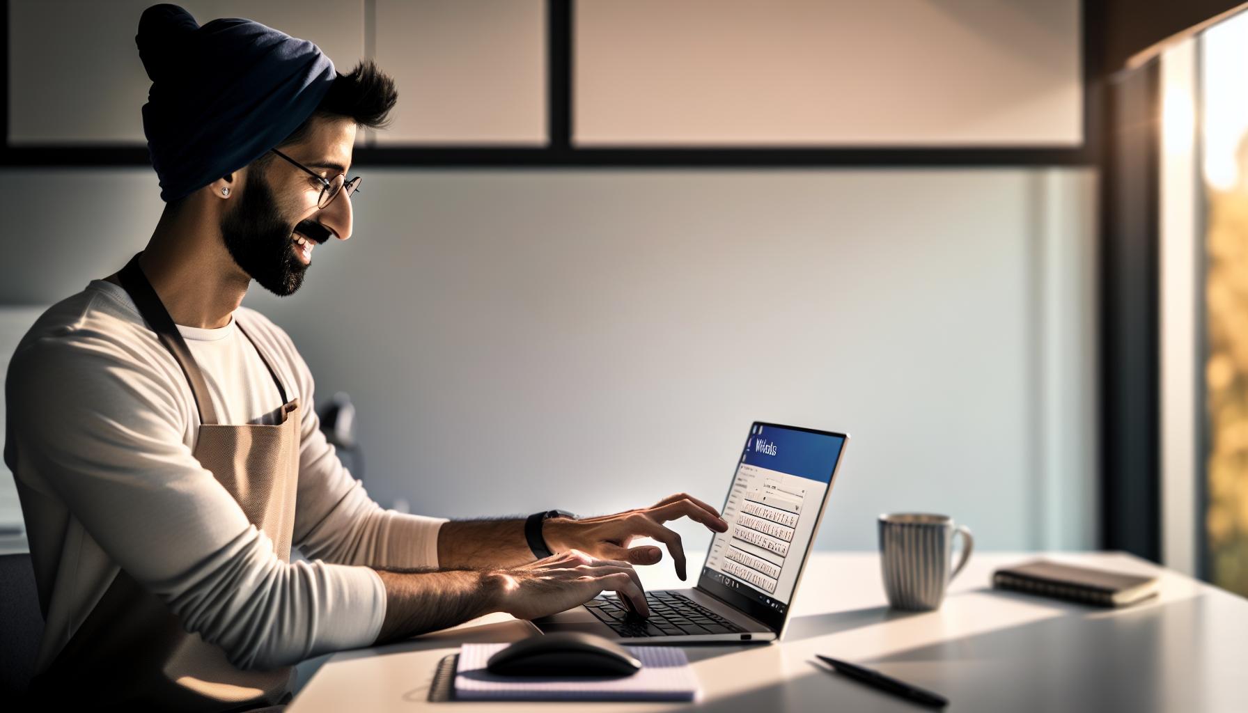 Postup pro psaní křížku ve Windows