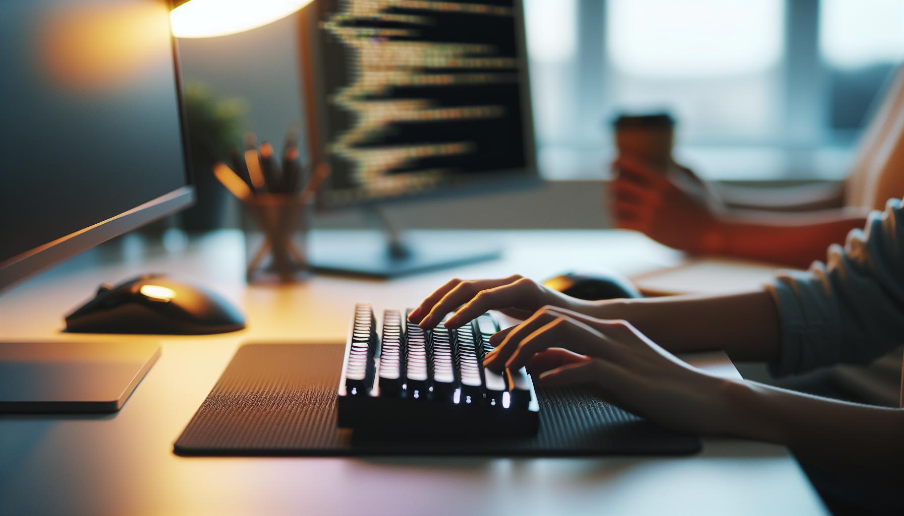 Nejdůležitější vlastnosti klávesnice pro programátory