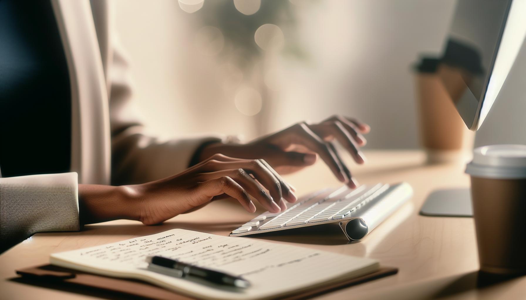 Praktické klávesové zkratky pro rychlé psaní