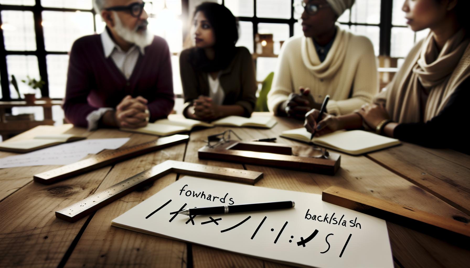 Jaké jsou různé typy lomítek?