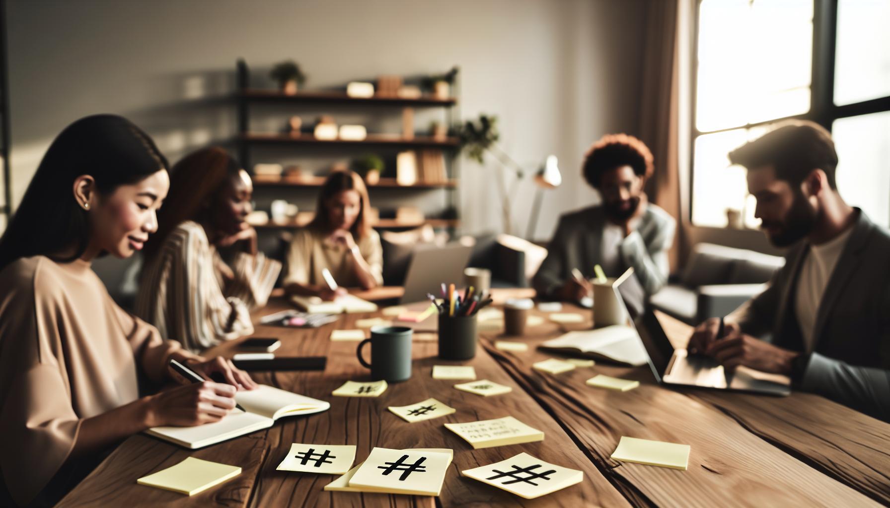 Základní pravidla pro psaní hashtagů