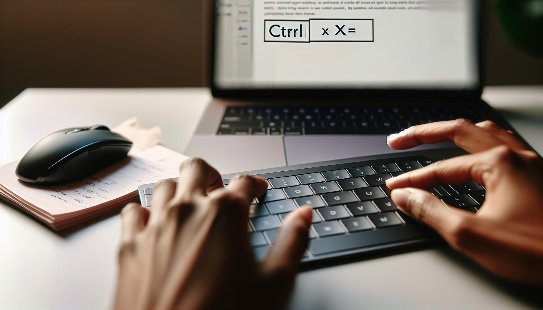 Klávesová zkratka vyjmout: Jak používat Ctrl+X efektivně
