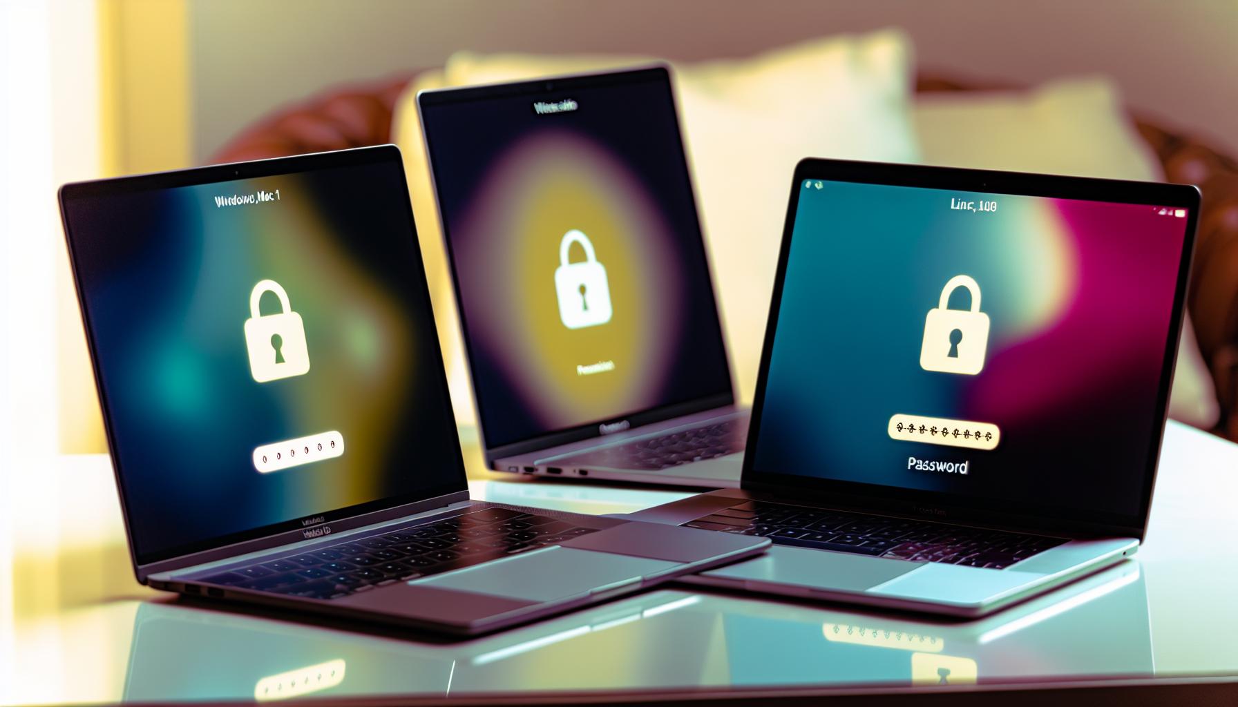 Zamknutí počítače na různých platformách: Windows, Mac, Linux