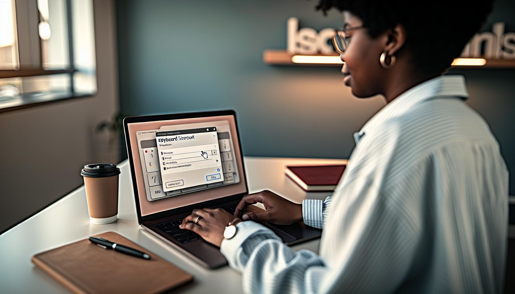 Jak ověřit, zda je klávesová zkratka správně nastavena