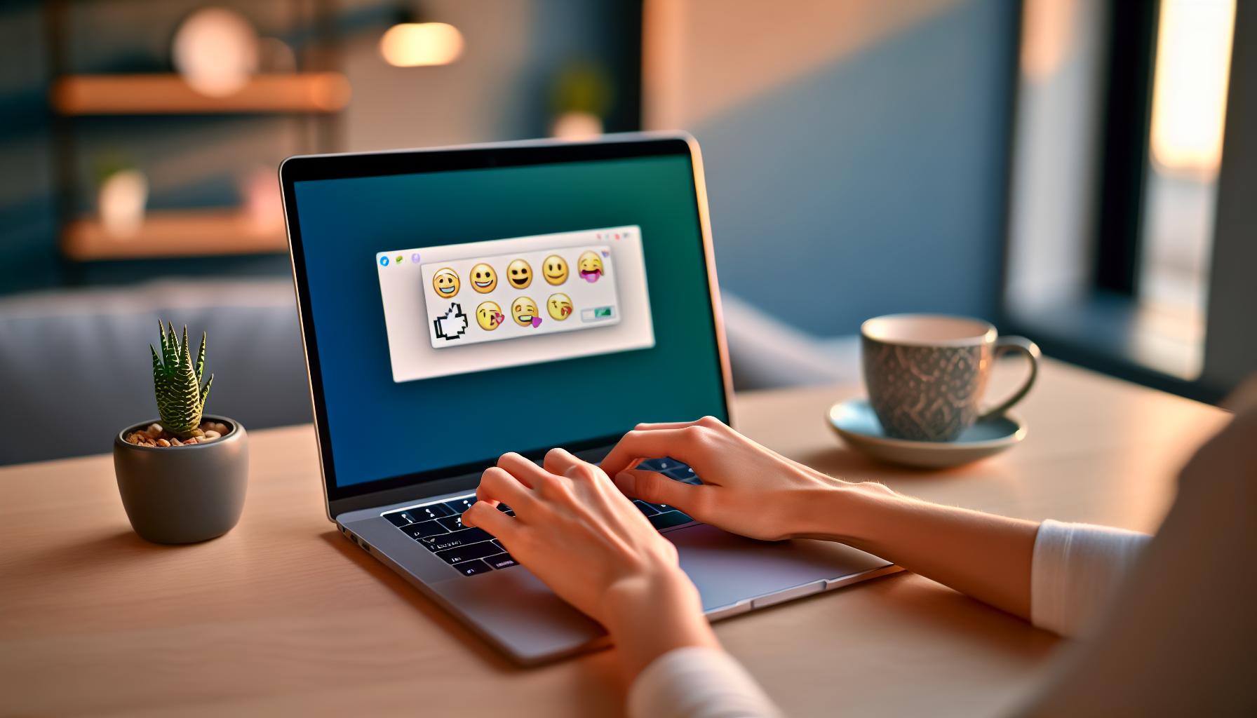 Jak otevřít emoji panel ve Windows