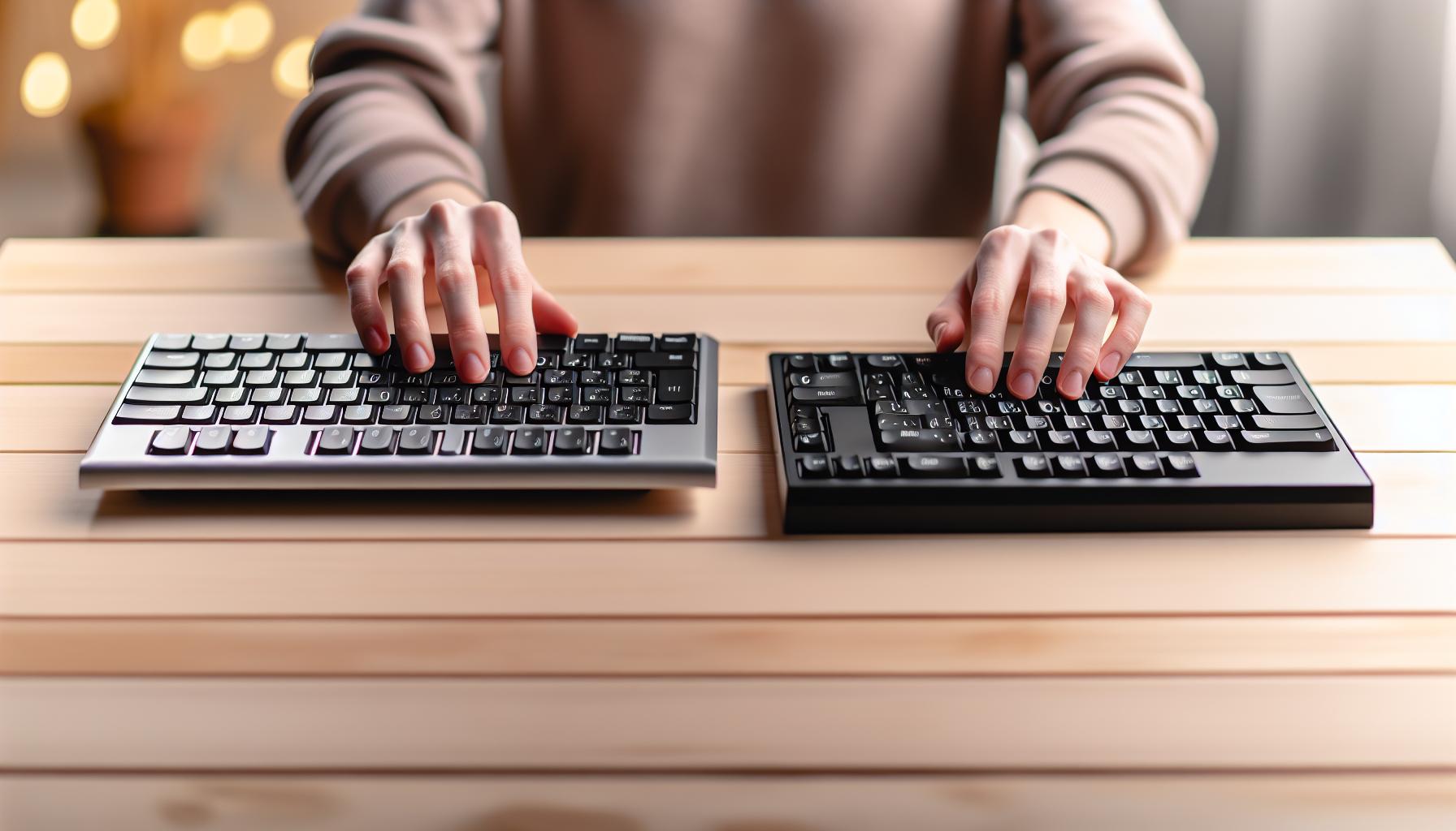 Hlavní rozdíly mezi QWERTY a českým rozložením