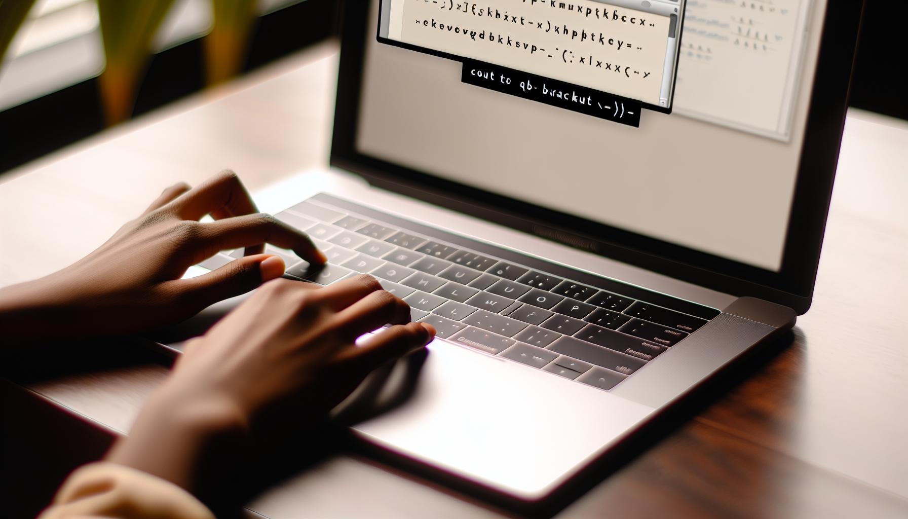 Jaké jsou klávesové zkratky pro hranaté závorky?