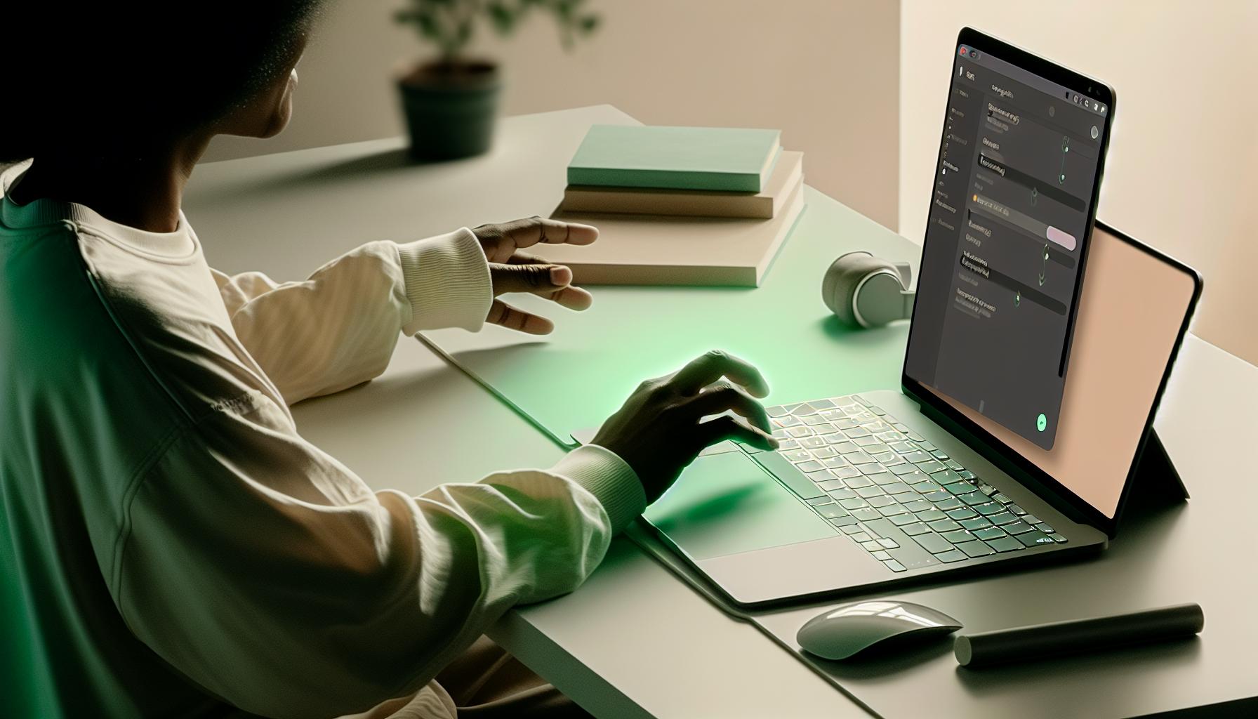 Jak ověřit, zda je klávesnice správně připojena?